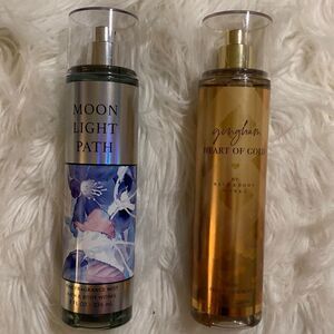 Bath and Bodyworks fragrance mist BUNDLE of two